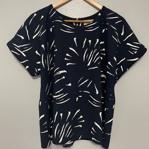 Navy Blouse